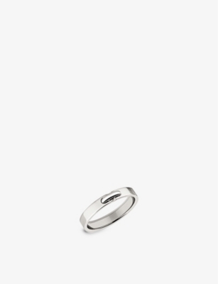 Chaumet Womens Silver (silver) Liens Évidence Platinum Wedding Band