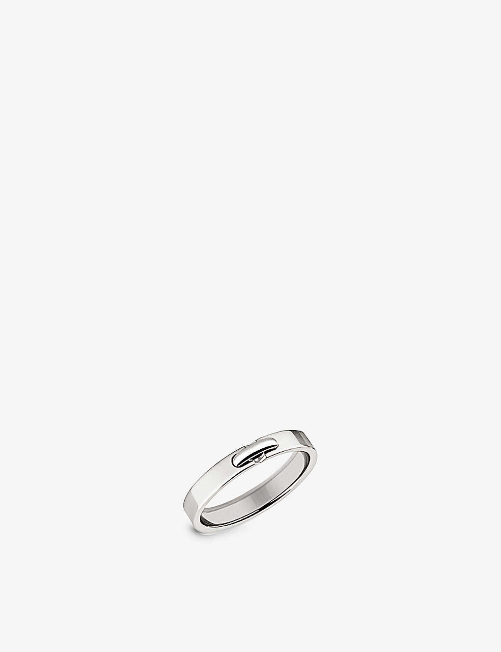 Chaumet Womens Silver (silver) Liens Évidence Platinum Wedding Band