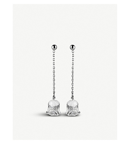 Lalique Muguet drop earrings