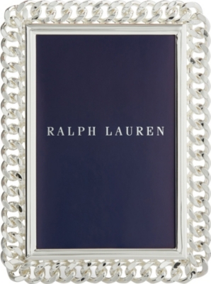 RALPH LAUREN HOME Blake silverplated photo frame 8” x 10