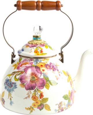 MACKENZIE-CHILDS FLOWER MARKET  TEA KETTLE,995-10109-207472