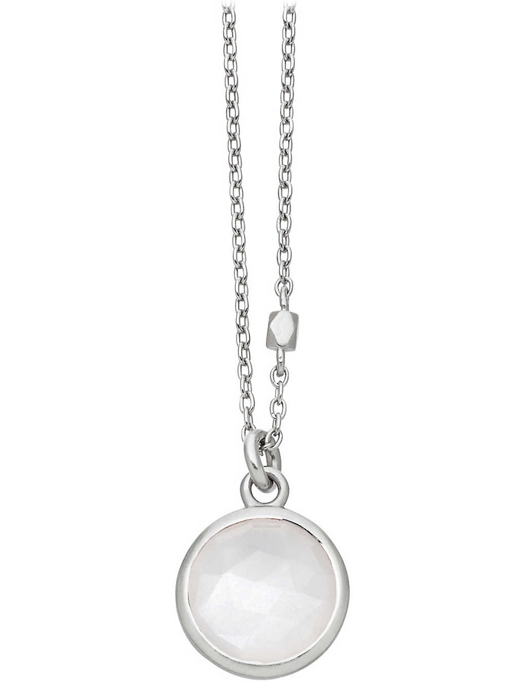 Astley Clarke Stilla Sterling Silver Moonstone Pendant Necklace