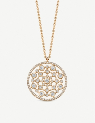ASTLEY CLARKE: Icon Nova 14ct white-gold and diamond pendant