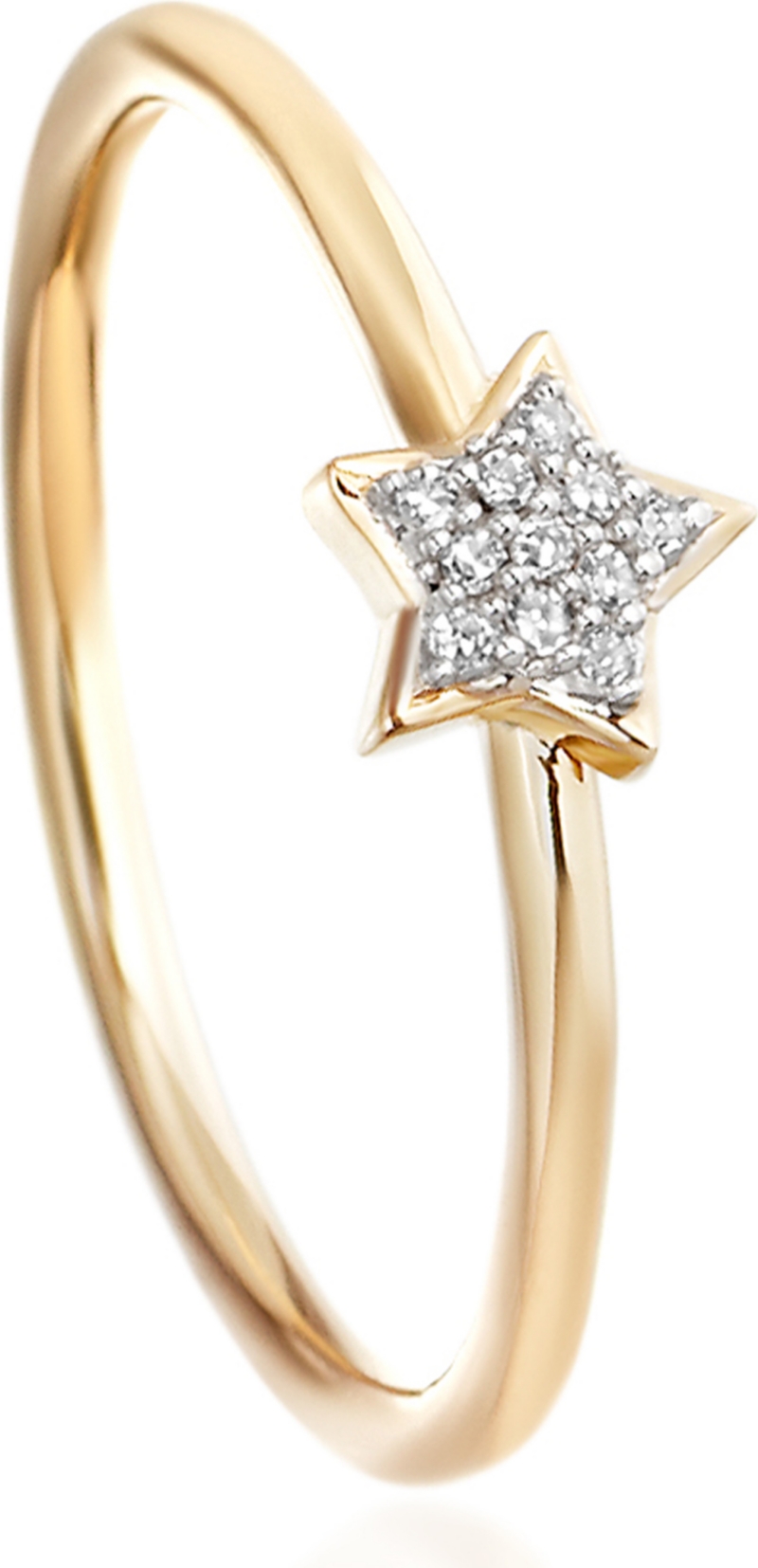 ASTLEY CLARKE   A Little Light 14ct gold diamond ring