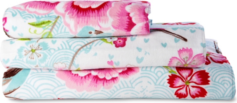 Birds in Paradise towels white   PIP STUDIO  selfridges