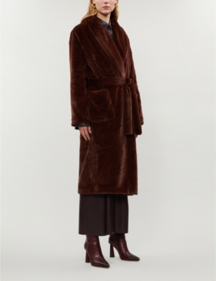 reformation fur coat