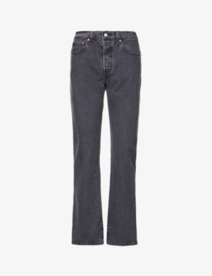 levi's 501 high rise jeans