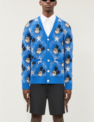 Gucci mickey cardigan new arrivals