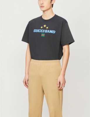 Gucci band cheap t shirt