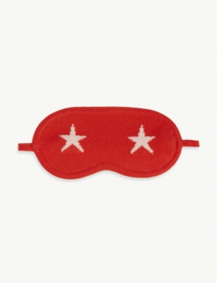 CHINTI AND PARKER Star cashmere eye mask Selfridges