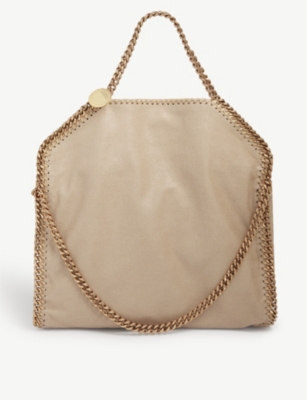 gold stella mccartney bag