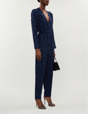stella mccartney navy jumpsuit