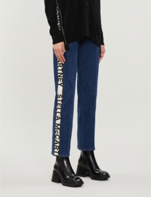 STELLA MCCARTNEY ロレイスロコハッチシンス 6D01913SPH56 4599 Women Black Logo Crossbody Tote Bag | Stella McCartney US
