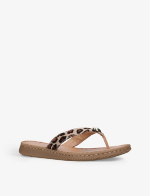 carvela comfort flip flops