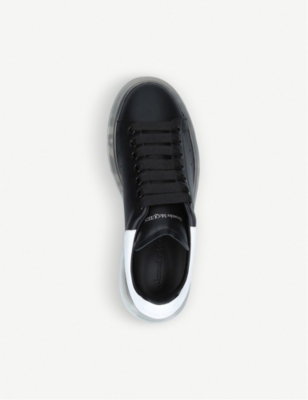 ladies black designer trainers