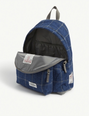 Eastpak Pak R X Harris Tweed Square Backpack Selfridges Com