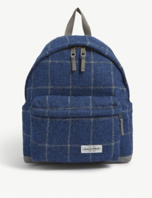 EASTPAK - Pak’r x Harris Tweed square backpack | Selfridges.com