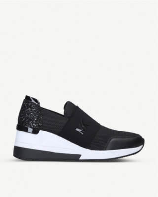michael kors glitter trainers