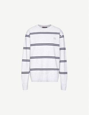 acne studios face patch hoodie