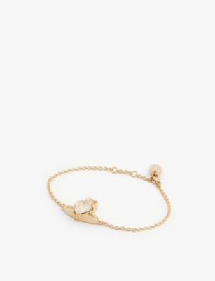 VIVIENNE WESTWOOD JEWELLERY Ariella Orb crystal heart bracelet