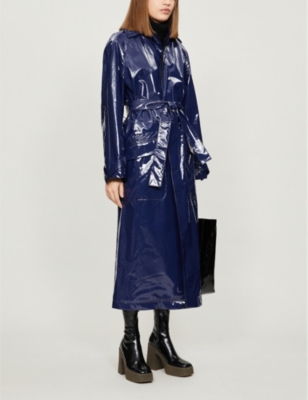 Topshop hotsell vinyl trench