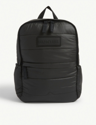 新品★HUNTER ORIGINAL NYLON PUFFER BACKPACK Rare Brand New Black Hunter Original Intrepid Large Puffer