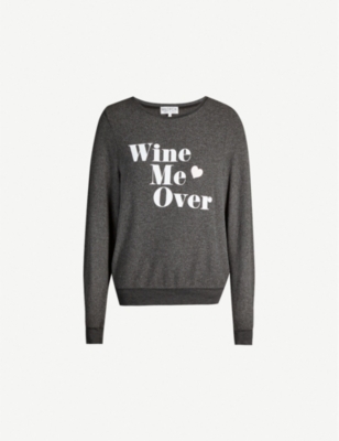 wildfox wine sweatshirt