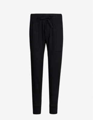 JAMES PERSE: Faded cotton jogging bottoms