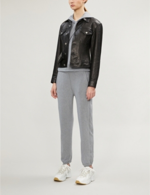 cropped jogging bottoms