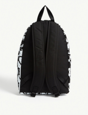 calvin klein nylon logo backpack