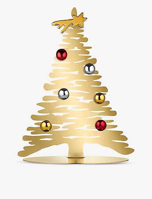 ALESSI：Bark For Christmas 钢制圣诞树装饰 30 厘米