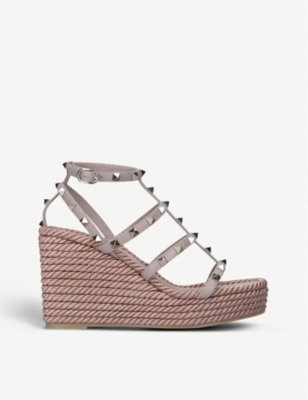 valentino garavani wedge sandals