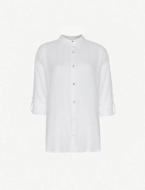 SEAFOLLY: Classic cotton beach shirt
