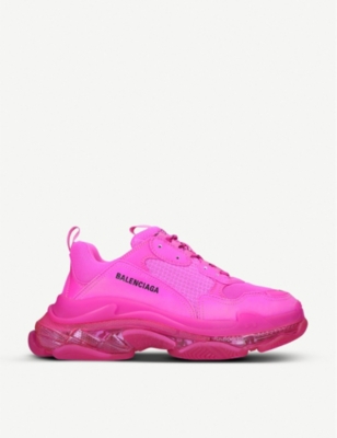 balenciaga trainers pink