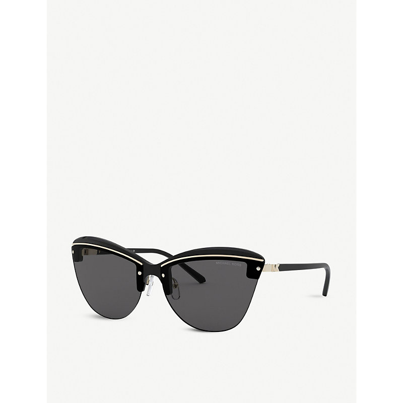 Shop Michael Kors Womens Black Mk2113 Condado Cat-eye Sunglasses