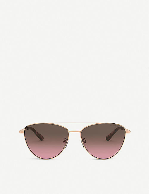 MICHAEL KORS: MK1056 Barcelona pilot-frame sunglasses