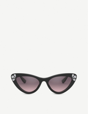 Miu miu 2025 embellished sunglasses