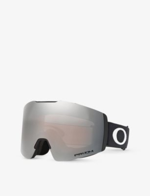 Oakley Womens Oo7103 00 Fall Line Acetate Ski Goggles Black In Black