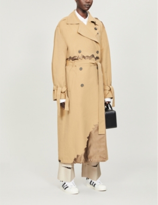 ADER ERROR Astro Cinder double-breasted woven trench coat