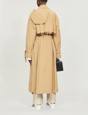 ADER ERROR Astro Cinder double-breasted woven trench coat
