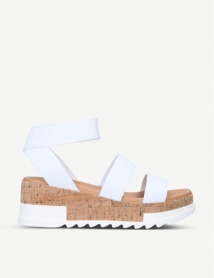 white steve madden platforms