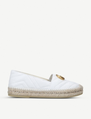 GUCCI - Pilar quilted leather flatform 