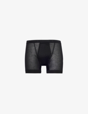 Zimmerli 172 Pure Comfort Hipster Briefs In Black