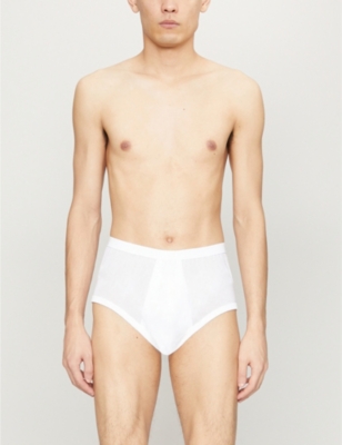 Zimmerli Classic Cotton Briefs In White