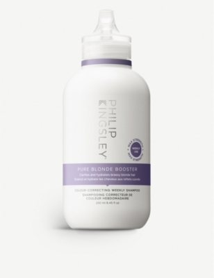 Philip Kingsley Pure Blonde Booster Color-correcting Weekly Shampoo 8.45 Fl Oz-no Color