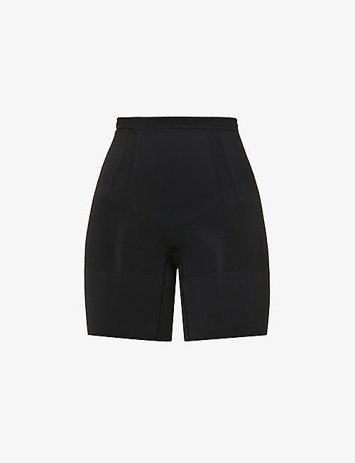 SPANX: OnCore mid-thigh high-rise stretch-jersey shorts