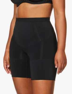 SPANX OnCore mid-thigh high-rise stretch-jersey shorts