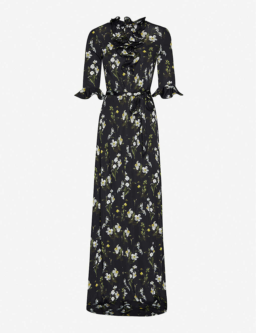 ERDEM - Farrell floral-print stretch-jersey maxi dress | Selfridges.com