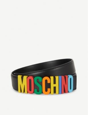 moschino rainbow belt