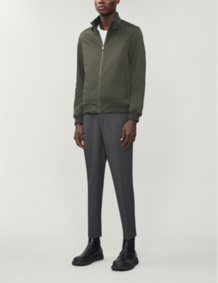 wadded bomber jacket
